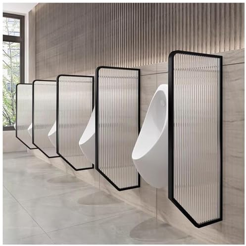 Urinaltrennwand Aus Gehärtetem Glas, Sichtschutzwand für Herrenurinale, Wandmontierte Sichtschutzwände für Öffentliche Toiletten In Hotels, Restaurants Und Bars