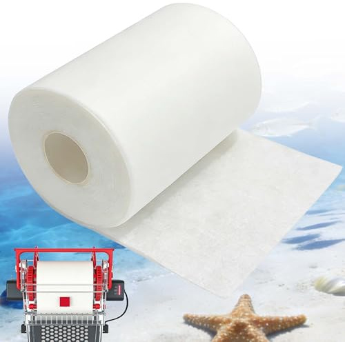 PurifyLogix Fleece Roll Replacement for Red Sea 1200, Efficient Filtration Media for ReefMat 1200, Ideal Filter Media for Coral & Reef Aquarium Maintenance, 115' Long * 6.7 High
