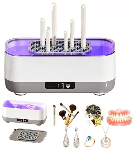 Portable Electric Makeup Brushes Cleaner with UV Sterilisation | 3 Cleaning Modes, Deep Cleansing for All Brush Sizes Contour, Eyeshadow, for Makeup Lovers & Professionals