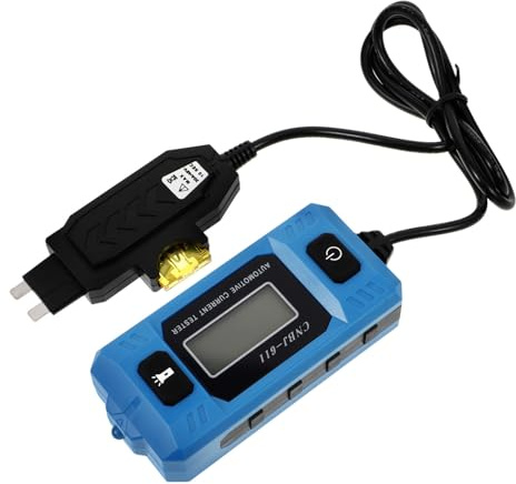LIGHTAOTAO Tester Digitale per Fusibili Auto senza Batteria, Amperometro per Microcorrenti Oscure, Strumento di Diagnostica per Perdite Elettriche Veicolari, Portatile per Riparazioni