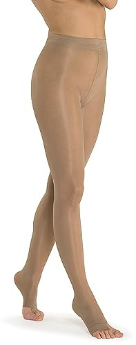 SOLIDEA Collant 140 den CIPRIA punta aperta VENERE 140 OPEN TOE Calze a compressione graduata 18/21 mmHg Art. 0480A4 Tg. L