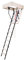 Bodentreppe MINI Plus Speichertreppe 80x70 Metallleiter Handlauf W/m2*K - 0,85