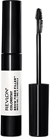 Revlon ColorStay Brow Fiber Filler, Wasserfestes und Volumisierendes Wasserfestes Augenbrauengel, 306 Clear, 6,5 g
