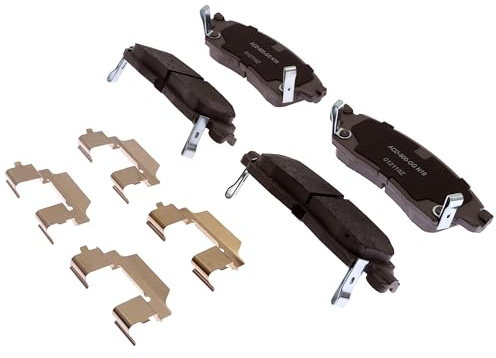 ACDelco Silver Rear Brake Pad Set with Clips 14D883CHF1 | GM 19387644 Ceramic Rear Brake Pads for Select Chevy, Chevrolet, Buick, GMC, Oldsmobile, Isuzu, Saab, Saturn and more