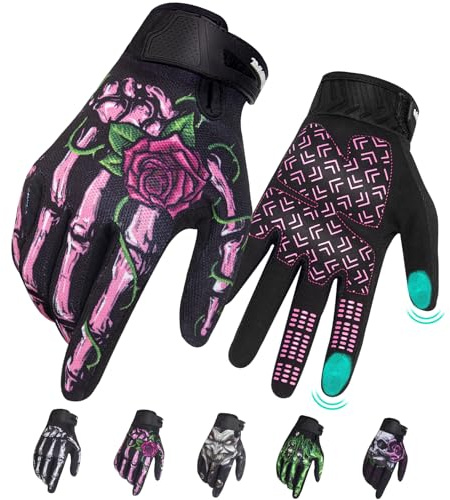 RIGWARL Winterhandschuhe Herren Damen, wasserdichte Touchscreen Fahrradhandschuhe Herren, Thermohandschuhe Winddicht Handschuhe Damen für Reiten Laufen Motorrad Wandern Radfahren, Spazieren