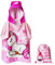 Spldsun Toalla con Capucha para Piscina, Poncho Infantil para Niños de 2-8 años (Rosa)