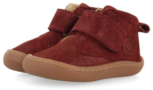 Gioseppo Barefoot, Zapatos Primeros Pasos de Piel Bebé OURE Burdeos Talla 21