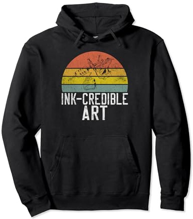 Ink Credible Art Tatoueur Artiste Sweat à Capuche