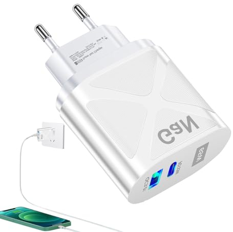 Streysisl Caricatore da muro 65 W, blocco caricatore USB 65 W - Caricabatterie universale PD,Caricatore USB per telefono cellulare QC3.0, PD universale, adattatore di ricarica rapida a 2 porte per