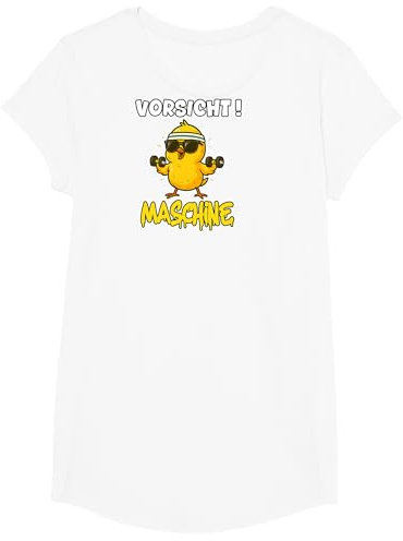 Lustiger Gym Spruch - Witziges Küken mit Hantel, Lauch T-Shirt