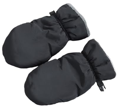 Gants de poussette | Chauffage de mains d'hiver antigel | Moufles imperméables pour le confort de la pluie, de la neige, des voyages en plein air, du vélo, des parents et des adultes