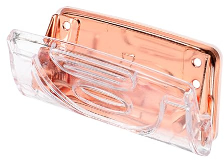 Supvox Multifunktions Locher Tragbar Roségold Papierlocher für Bastelpapier Scrapbook Bürobedarf Ergonomischer Griff Haushalts Planerlocher