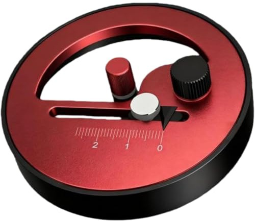 Akfldms Cortador Circular Sin Escalas (1-25mm) Herramienta de Corte Redonda Rotativa con Cuchilla Triangular para DIY Papel, Materiales de Manualidades