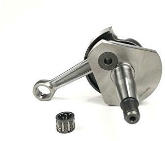 ALBERO MOTORE JASIL PIAGGIO VESPA PK50XL RUSH N V FL APE50TM CONO D.20 ANTICIPATO E CROMATO