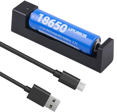 Caricabatteria 18650, adatto per batterie al litio 18650 20700 10440 14500 18500 16340 17500 caricabatterie ricaricabile agli ioni di litio (batteria non inclusa)