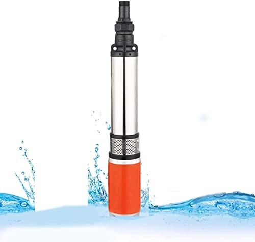 JMorCO Pompe à Eau Solaire de puits Profond de 6M³/H DC 60V, Pompe Submersible de CC de Pompe de puits Profond d'ascenseur élevé pour Le Jardin d'irrigation agricole