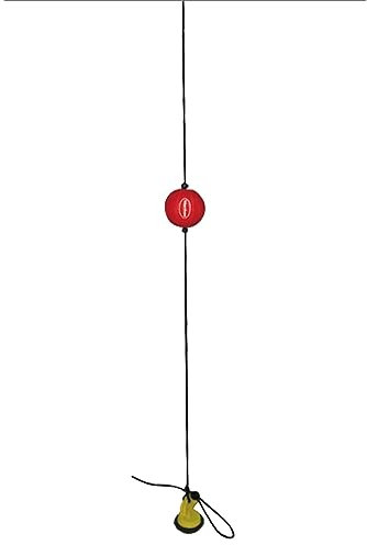 Punchingball Speedball Bodengeschwindigkeits-Boxball mit Großem Saugnapf, Höhenverstellbare Schlagtasche für Das Training Von Boxsportarten/Kleinkindern