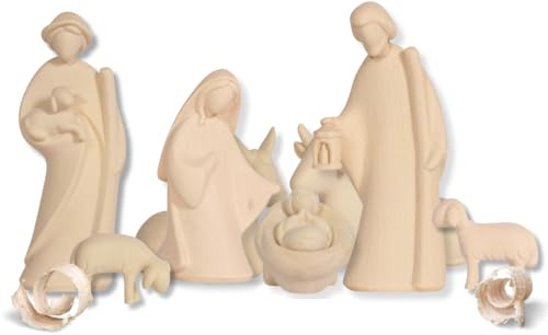 Akantus Krippe Leonardo Krippenfiguren: 8er Set (10 cm)