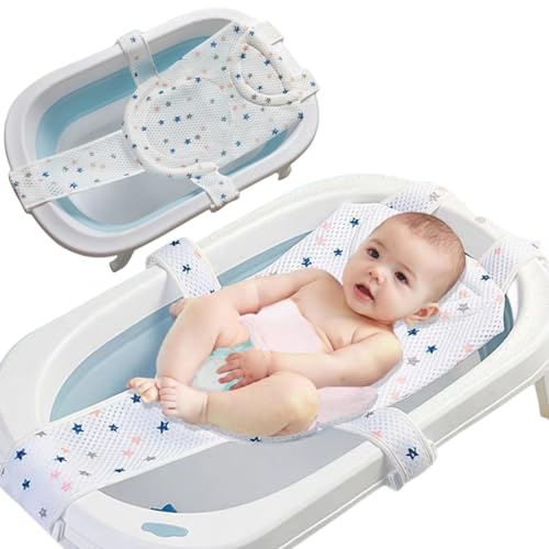 Badewannensitz für Babys, Badematte, Badewanne für Babys, Badewannenkissen, Universal-Babykissen, Badewannenhalterung, rutschfestes Kissen für Babywanne, Badzubehör