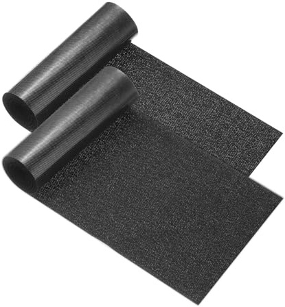 PATIKIL 20 x 3 2 Stück Twill-Stoff-Flicken Bügelflicken Schwarz | Kleidungsreparatur-Flicken, Handwerksstickerei-Flicken, Für Jacke Kleidung Hosen Taschen, Nähen Dekor