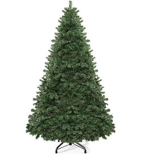 YITAHOME Árbol de Navidad Artificial de 230 cm, aprox. 1346 puntas, Realista, Ramas Densas, Abeto con Sistema de Plegado y Soporte Metálico, Montaje Rápido para Hogar, Oficina y Tiendas, 230 x Φ135 cm