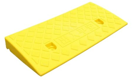Ｚｉａｌｏｆｉ Accessori per soglia rampa per cordolo Accessori per rampa Rampa per soglia per zona di carico, H 4 cm Giallo
