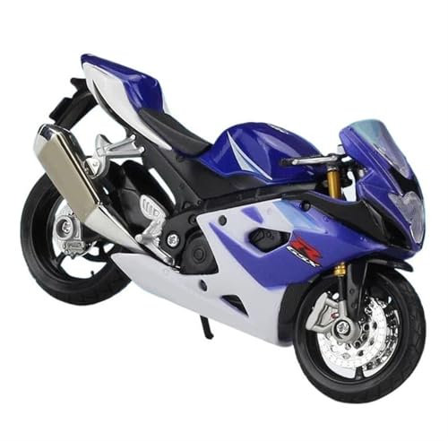MPODYTSF Maßstabgetreues Modell 1/18 Für Suzuki GSX-R 1000 Druckguss Metall Motorrad Modell Geburtstag Geschenk Ornamente