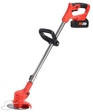Desbrozadora eléctrica, Desbrozadora/bordeadora inalámbrica, Weed Wacker Eater, cortadora de césped a batería for Cortar y bordear el césped para el Cuidado del césped, Control de malezas(Lawn Mower)