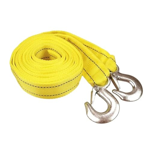 Corda Traino Auto 4M Heavy Duty 5 Ton Car Tow Cable Traino Fune di traino Cinghia Ganci Van Road
