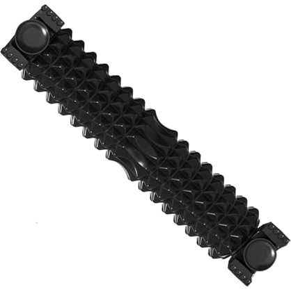 Foam Roller for Exercise - 23-Inch Non-Slip Yoga Roller, Firm Deep Tissue Muscle Massager Stretcher for Pilates, Workout, Stretching, Recovery, Massage Therapyy | for Sleep, Sports, Gym, Home Fitness