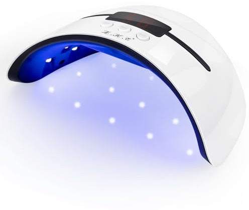 UV Lampe für Gelnägel, 36W Nageltrockner mit Tragbarer USB-Ladefunktion, 30/60/90s Timing-Funktion, LCD-Display und Infrarotsensor, Led nagellampe ist für alle Gele Geeignet