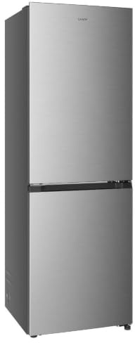 CANDY Fresco Style CNCQ2T6S18DX, Frigorífico Combi, Ancho 59,5cm, Altura 185cm, 315L, Total No Frost, Motor Inverter, Cajón Humidity, Control Digital Interno, Luz LED, Puertas Reversibles, Inox