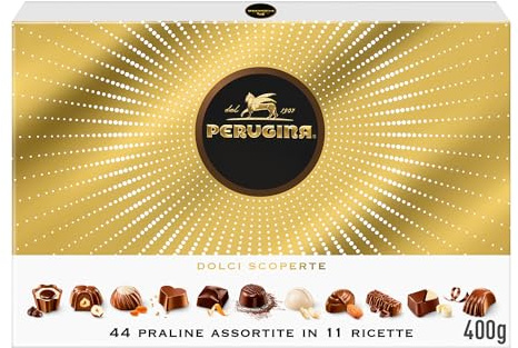 Perugina Dolci Scoperte Cioccolatini Assortiti Scatola Regalo, 400g