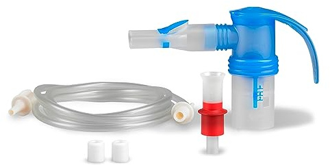 PARI BOY® Pro Year Pack - Vernebler-Austauschset mit PIF-Control | PARI LC SPRINT Vernebler mit den Düsenaufsätzen blau und rot. Passend für alle PARI Kompressoren außer PARI COMPACT