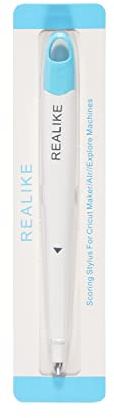 REALIKE Stylus Scoring for Cricut Maker 3/Maker/Explore 3/Air 2/Air/One Stylus Scoring Tool Pen for Folding Cards Envelopes Boxes 3D Creations Bags