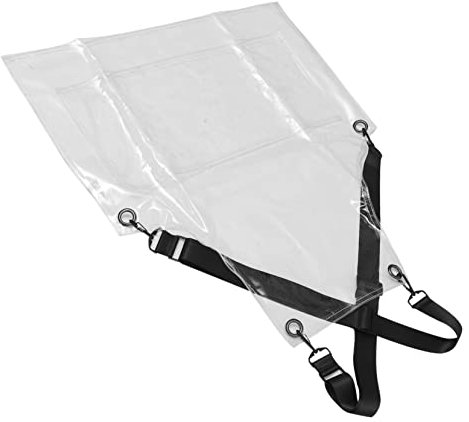 MERRYHAPY Ölbeständige Tpu Friseurschürze Transparent Einstellbare Arbeitsschürze Für Damen Und Herren Für Friseure Und Backen