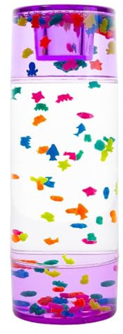 Temporizador acuático Líquido sensorial Aqua Fish Timer Aqua Fish Timer para Autismo, Necesidades Sensoriales, TDAH, Alivio del Estrés, Ansiedad. Juguete para Autismo y Necesidades Especiales.