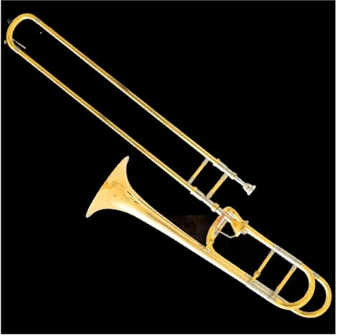 Tonhöhe Ändern Tenorposaune Messing Konisches Kolbenposauneninstrument Mit Zubehör Posaunensatz