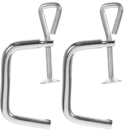 Amosfun Pasta Machine Clamp 2 Pieces Replacement Fixing Clips For Pasta Machine Fixing Clamp For Pasta Machine Universal Holder For Fixing