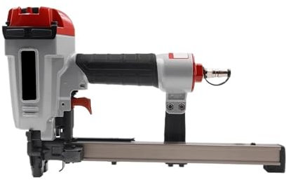 Pneumatic Upholstery Stapler Pneumatic Code Nail Gun TRS25S U-Shaped Stapler Gun for Siding Board Wood Working Furniture Sheating Tool Pneumatic Nail Gun