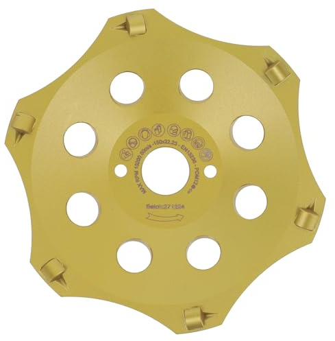 PRODIAMANT PKD Diamantschleiftopf 150mm für Winkelschleifer Betonschleifer
