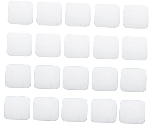 Toallitas Absorbentes de Algodón 20 Piezas para Bebés Recién Nacidos | Lavables y Reutilizables, Suaves para Uso Diario, Formato Práctico para Novatas y Niños Pequeños