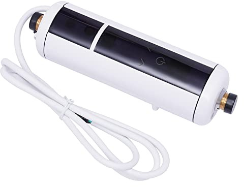 Chauffe-eau électronique instantané 3500 W 30-52 °C - 0,03 à 0,5 MPa - Réservoir d'eau chaude IPX4 - Chauffe-eau sous évier