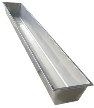 PETSOLA Farm Animal Feeding Trough (39.37'' Long) Feeder for Calf Deer Cattles