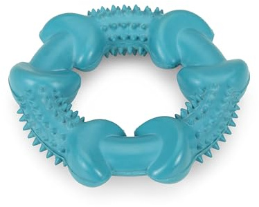 Petface (Little Petface) Rubber Ring Teething Chew Dog Toy, Perfect for Puppies and Small Dogs (Pack of 1)