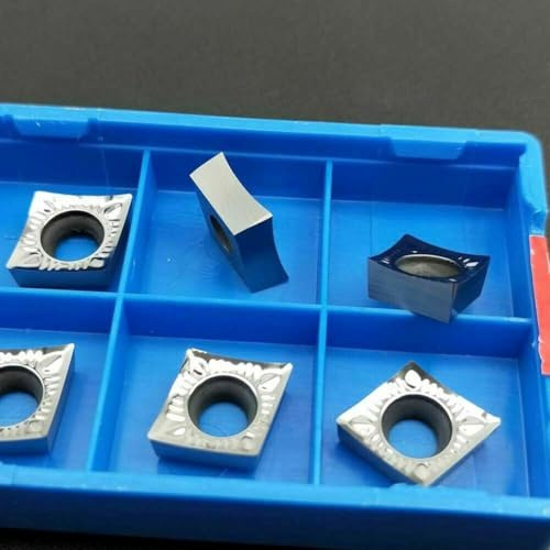 10pcs CCGT09T308-AK H01 CCGT 32.52 per CNC Inserti CCMT09T3 Lama Tornio per Alluminio