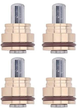 AMONIDA Set di Valvole di Controllo dello Spintore con Joystick in Acciaio Legato Durevole da 4 Pezzi per Escavatore E320