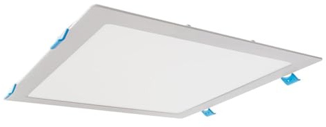 Faretto Quadrato LED 24W Pannello Incasso Cartongesso Ultra Sottile, Alta Resa Luminosa 2400 LM, Luce Diffusa 120 gradi, Foro Incasso 28cm, LED CCT Regolazione della Temperatura Luce da 3000K a 6500K