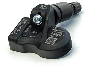 i-vent RDKS/TPMS – Reifendrucksensoren passend für: Maserati Levante - Typ WM - (Bauzeitraum von 04/2015 bis EOP*) - Metallventil Schwarz - OE-Nummer: 670002790-1 Sensor mit Ventil