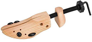 QSCTYG Haltbare Anti-Rost-verstellbare Glatte hölzerne Schuhspanner für Männer Frauen Haushaltsschuhbäume Schuhspanner 448 (Color : L)